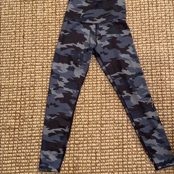 Beyond Yoga Pants - Beyond Yoga High Wasted Leggings Blue Camo